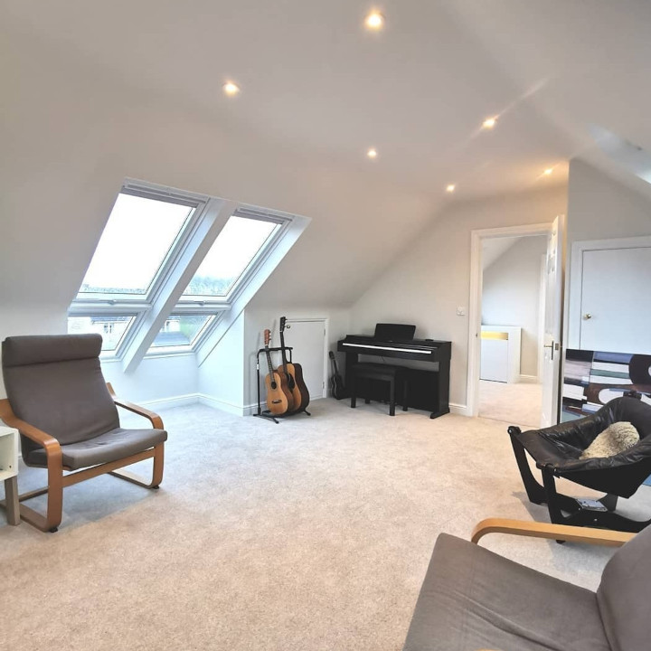 Music room loft rooms