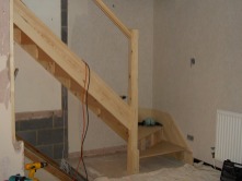Loft access, custom made staircases